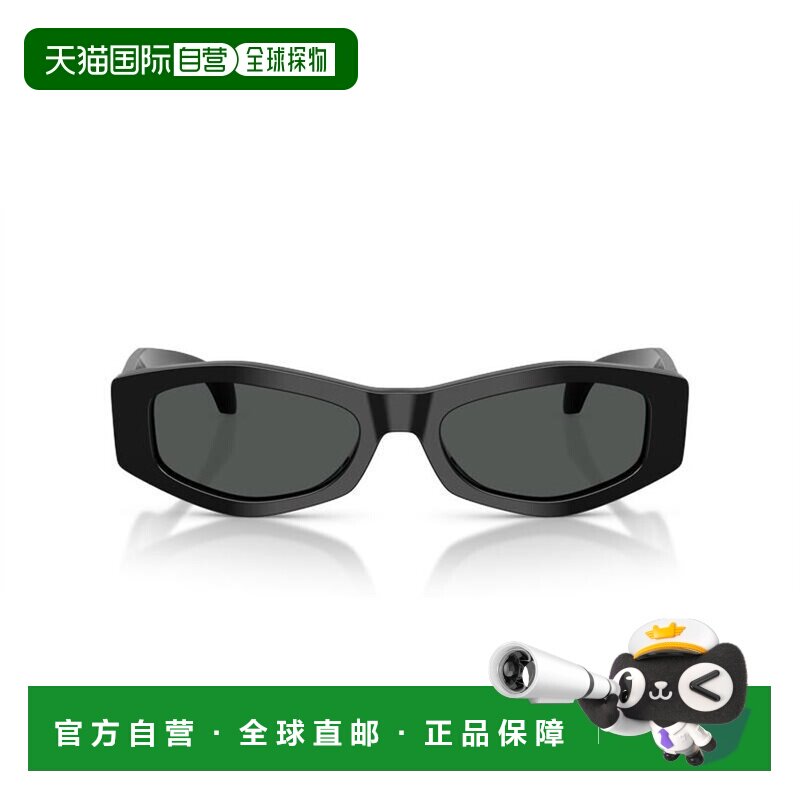 1h可退 VERSACE 女士眼镜 VE4487GB187 SS2026 黑色 全框太阳镜