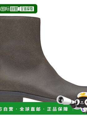 OUR LEGACY 男士靴子 A4247MVC AW2024 黑色 Michaelis踝靴