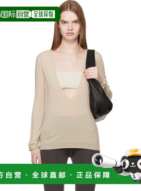 1h可退 潮奢 rick owens 瑞克 欧文斯 女士 驼色 Temple Extreme