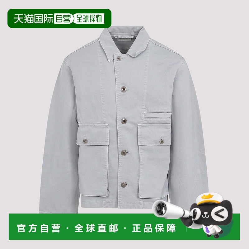 1h可退 LEMAIRE 女士西服 OW306LD1036BK948 SS2025 灰色 长袖休