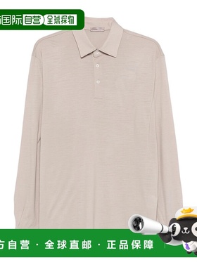 HERNO 男士T恤 JPL0009UR520681985NEUTRALS AW2025长袖