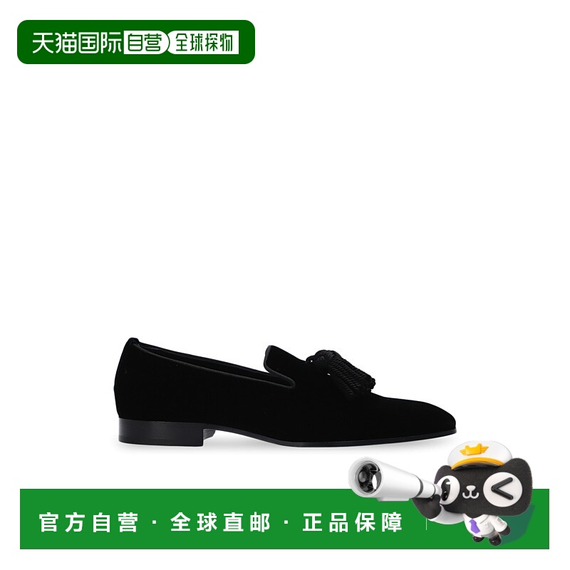 JIMMY CHOO 男士商务休闲鞋 FOXLEYMVELBLACK SS2025