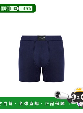 DSQUARED2 男士内裤 D9LC060300417 AW2025 蓝色 Boxers with log