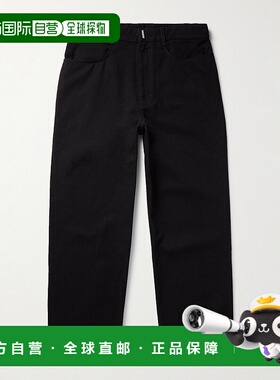 1h可退 潮奢 Givenchy 纪梵希 男士 黑色 Wide 牛仔裤 BM514650KK