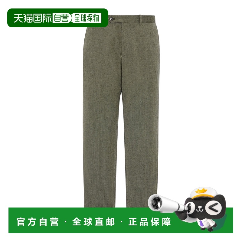 1小时内可退 THE ROW 男士休闲裤 557W3790BPY SS2025 绿色 Seth