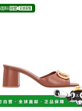 VALENTINO 女士凉鞋 WS0HA6DSHHG5 SS2024 棕色 方头高跟凉鞋