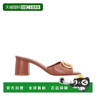 女士凉鞋 方头高跟凉鞋 WS0HA6DSHHG5 棕色 SS2024 VALENTINO