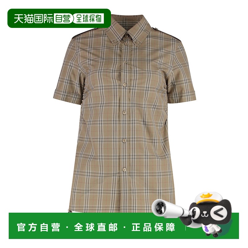 1h可退 BURBERRY 女士衬衫 8107968165580C2044 SS2025 浅棕色