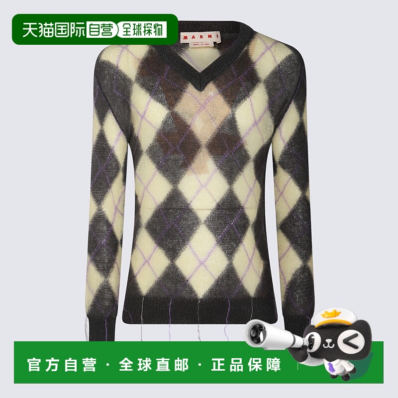 1h可退 MARNI 男士针织衫 CVMG0128Q0UFU175ARY06 AW2024