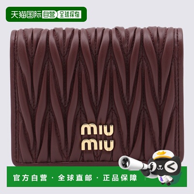 MIU MIU 女士钱包 5MV204AFPPF0007 AW2025 棕色