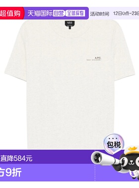 A.P.C. 男士T恤 COHBOM26404APC SS2026 白色 T-Shirt