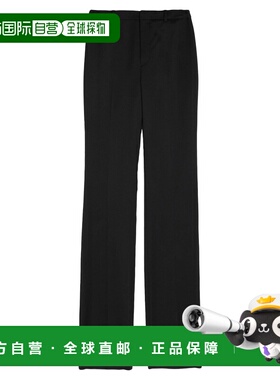 Saint Laurent 圣罗兰 女士 喇叭裤子 BLACK 黑色时尚舒适西装裤