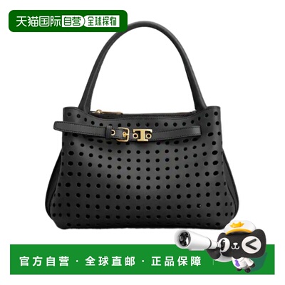 TOD'S 女士手提包 XBWTIMJC100RORB999 SS2026 黑色托特包单肩包
