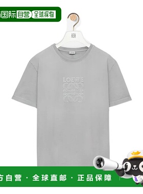 LOEWE 男士T恤 H526Y22XBN1130 SS2025 灰色 棉质T恤