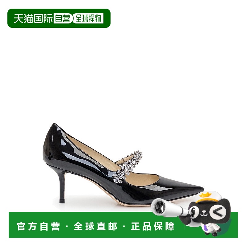1h可退 JIMMY CHOO 女士高跟鞋 BINGPUMP65PATBLACK241BLACK