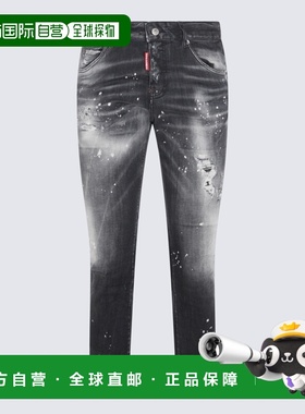 DSQUARED2 女士牛仔裤 S72LB0718S30503900 CO 黑色