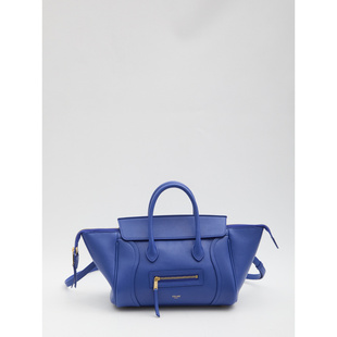 SS2026 124213GW2GFU9 女士手提包 Leathe Small New 蓝色 CELINE