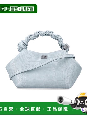 GANNI 女士单肩包 26PB21000311142500C SS2026 蓝色手提包