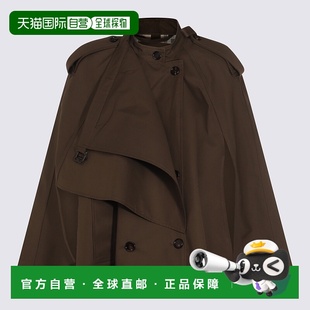 AW2025 8113209C1764 绿色 Juniper BURBERRY cotton 女士外套