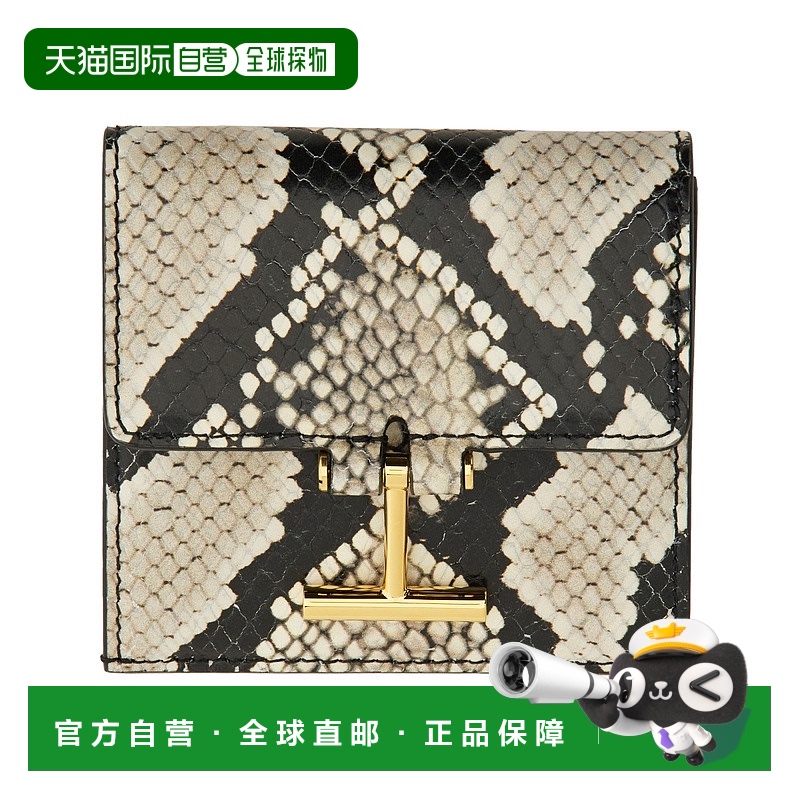 1h可退 TOM FORD 女士钱包 S0507LCL385G3WG01 SS2025 黑色