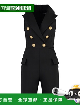 BALMAIN 女士休闲套装 AF1PT040CC770PA SS2023 黑色西装