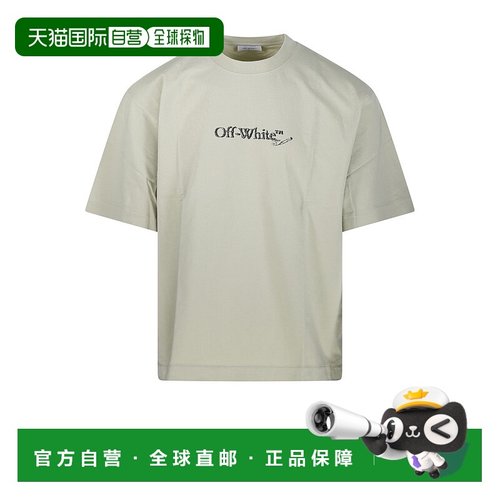 OFF-WHITE 男士T恤 AW2025男装短袖 OMAA120F25JER00C5010