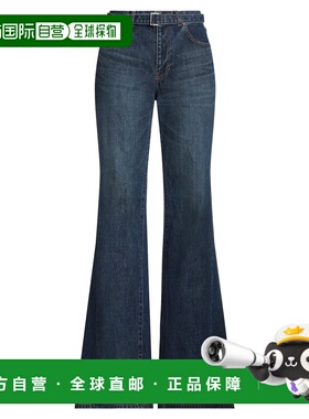 潮奢 Sacai 女士 牛仔长裤 blue蓝色 舒适时尚