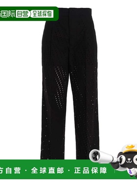 NUDE 女士休闲裤 110357209 SS2023 黑色 NUDE pleated t-shirt