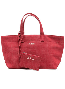 A.P.C. 女士手提包 COHLXF67045GAA SS2026 红色 双提手手提包