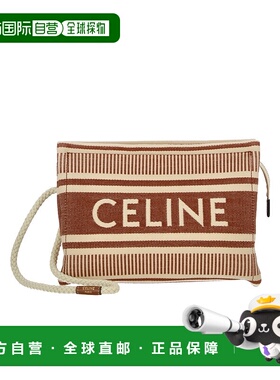 CELINE 女士单肩包 10M552FVV28SI CO 花色 徽标手拿包