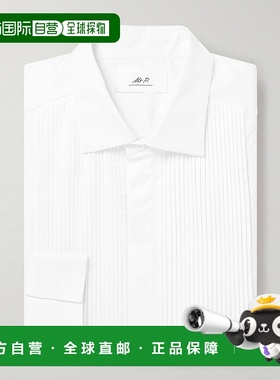 1h可退 潮奢 mr p 男士 褶裥棉质府绸衬衫 MPS242016DIS0001VAR00