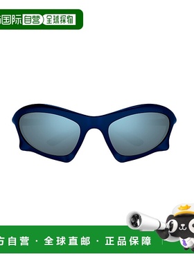 BALENCIAGA 女士太阳镜 BB0229S006BLUEBLUEBLUE SS2025