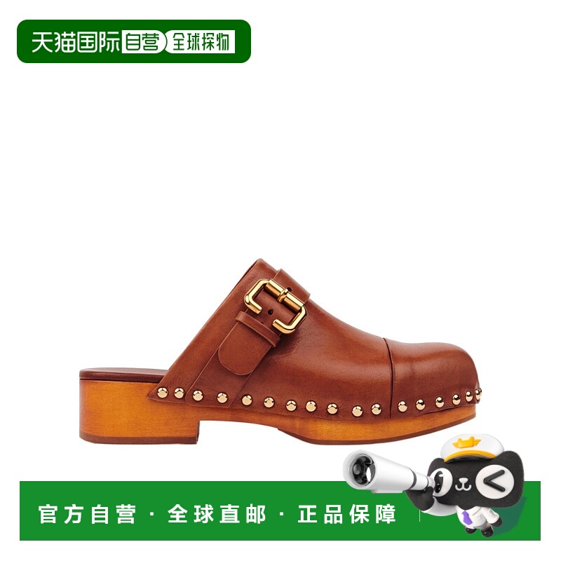 1h可退 CHLOÉ 女士凉鞋 CH25A12ZLT27T AW2025 棕色 Chloe Sandal