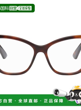 1h可退 潮奢 Gucci 古驰 女士 棕色 Light Acetate GG Cat Eye 眼