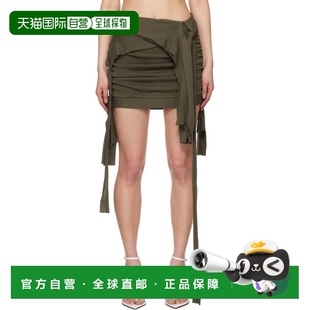 女士 绿色 Drape 1h可退 短裙 Ottolinger Lounge 105300206 潮奢