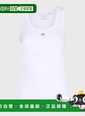 PINKO 女士背心吊带 100807A338Z05 SS2026 白色 PINKO CALCULATO