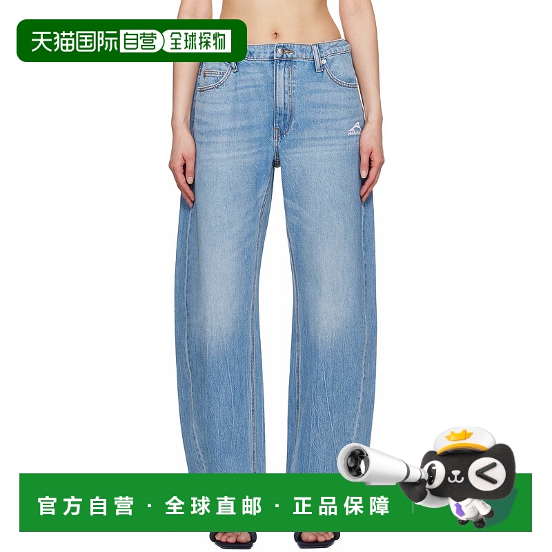 1h可退 潮奢 Alexander Wang 亚历山大 王 女士 蓝色 Regen 5-Poc