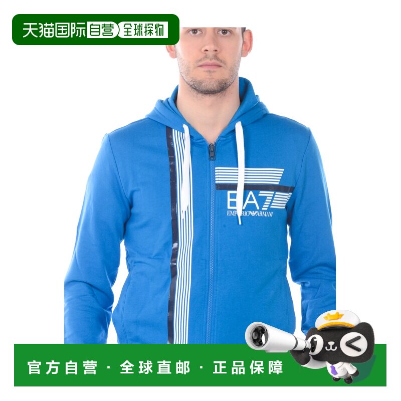 EA7 EMPORIO ARMANI 男士休闲卫衣休闲裤套装裤子 361PJ05ZBLUE