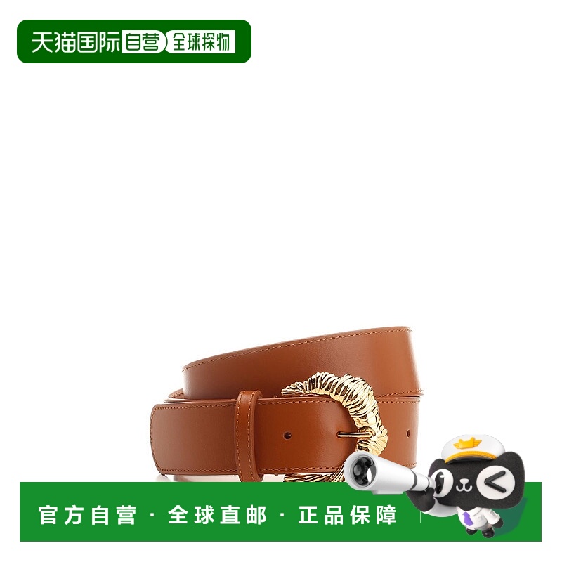 1h可退 CHLOÉ 女士腰带 CHC24AC070SFB26M AW2024 棕色 High-wais