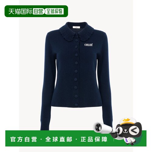 CHLOÉ 女士针织衫 CH26AMC167114C3INKNAVY AW2026