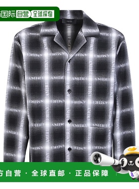 1h可退 AMIRI 男士衬衫 PS23MSL002001 SS2023 灰色 This long-sl