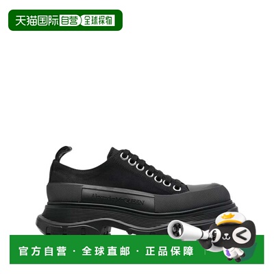 ALEXANDER MCQUEEN 女士运动鞋 697072 CO 黑色