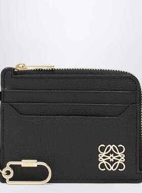 香港直邮潮奢 LOEWE 罗意威 女士 Anagram 链条卡套(土褐色) C821