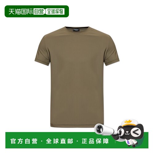 1h可退 DSQUARED2 男士T恤 D9M2060100302 AW2025 卡其色 Lingeri