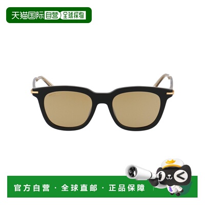 JIMMY CHOO 女士太阳镜 AMOSS807T4 AW2025 黑色 Amos/S Sunglass