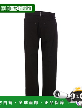 1h可退 TOM FORD 女士休闲裤 PAW143FAX371LB999 AW2024 黑色