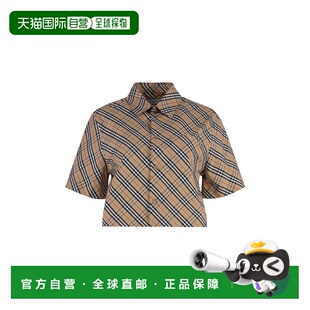 1h可退 BURBERRY 女士衬衫 8106190165743B9368 SS2025 浅棕色