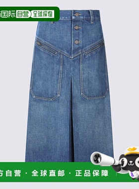 CHLOÉ 女士半身裙 CH25ADJ01251427 AW2025 蓝色 Chloe Skirts