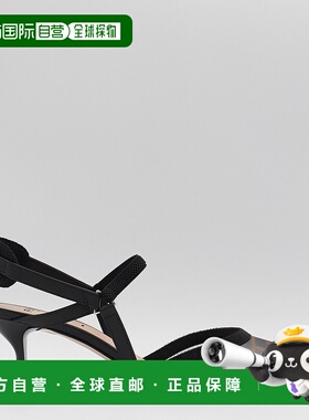 FENDI 女士凉鞋 8J8589AQ6UF13TU CO 黑色 Colibrì Lite高跟凉鞋