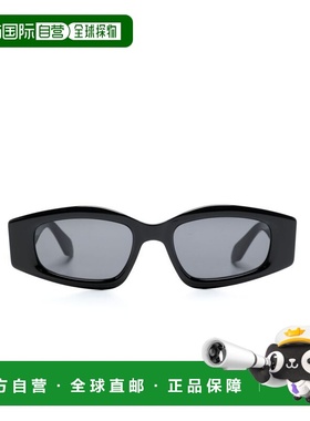 潮奢 Alaia 女士 Alaia 黑色太阳眼镜 AA0079S001